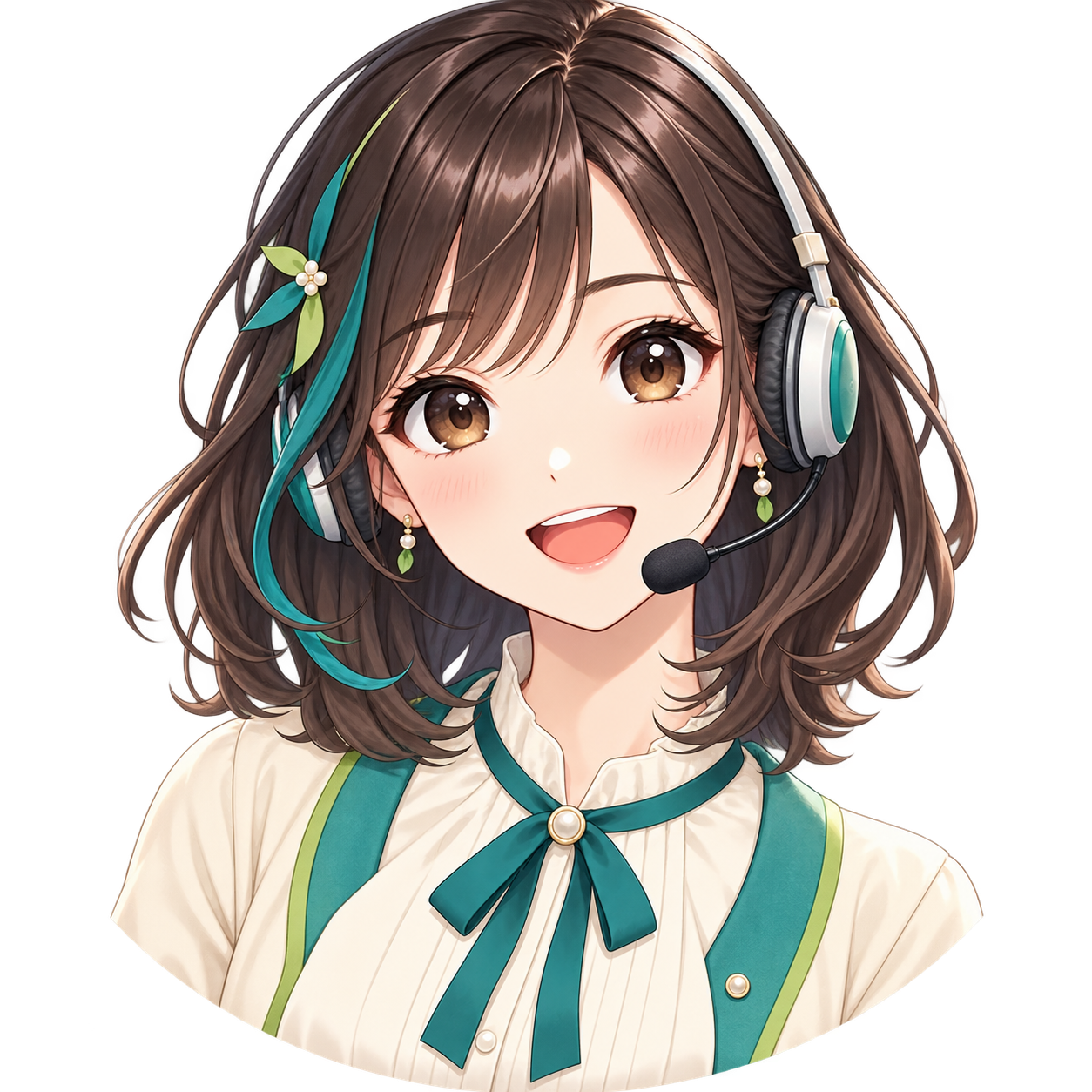 AIアナウンサー泉音みおん